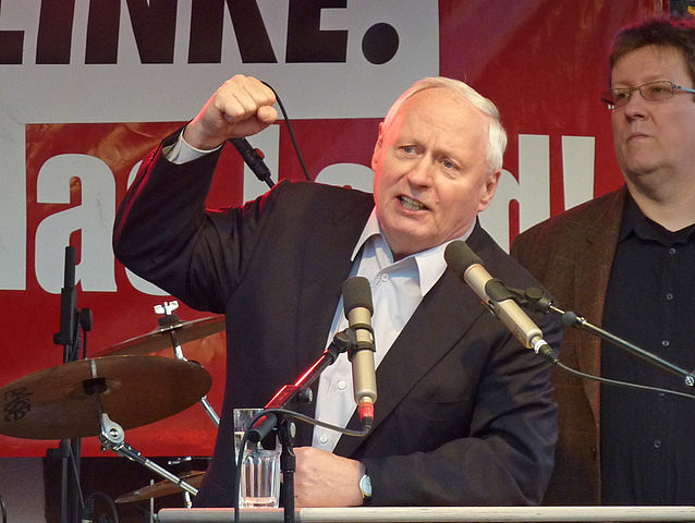 Scherpe kritiek Oskar Lafontaine op immigratiebeleid Die Linke