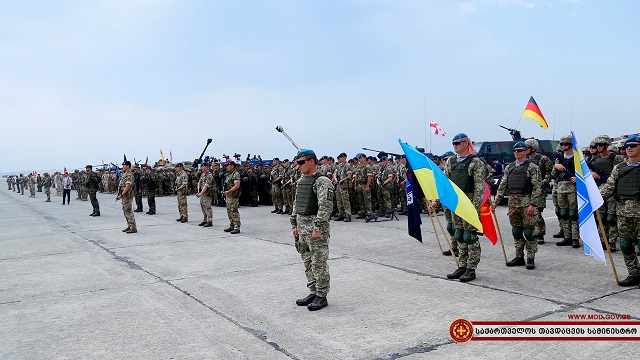 Georgië houdt militaire oefening rond tiende verjaardag oorlog