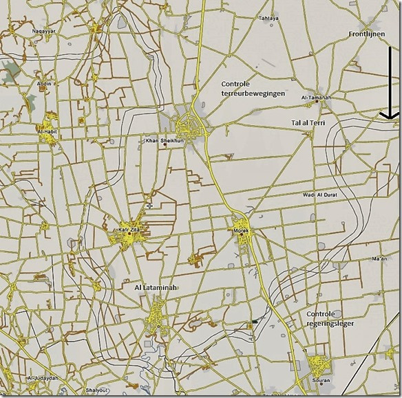 Khan Sheikhoun – Al Qaida krijgt klappen