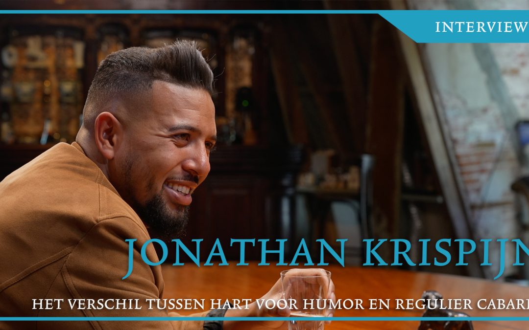 Het verschil tussen Hart voor humor en het reguliere cabaret met Jonathan Krispijn!